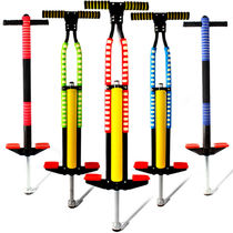Xinjiang jumping pole childrens toy doll jumping child bouncer frog jumping ball single and double jumping learning