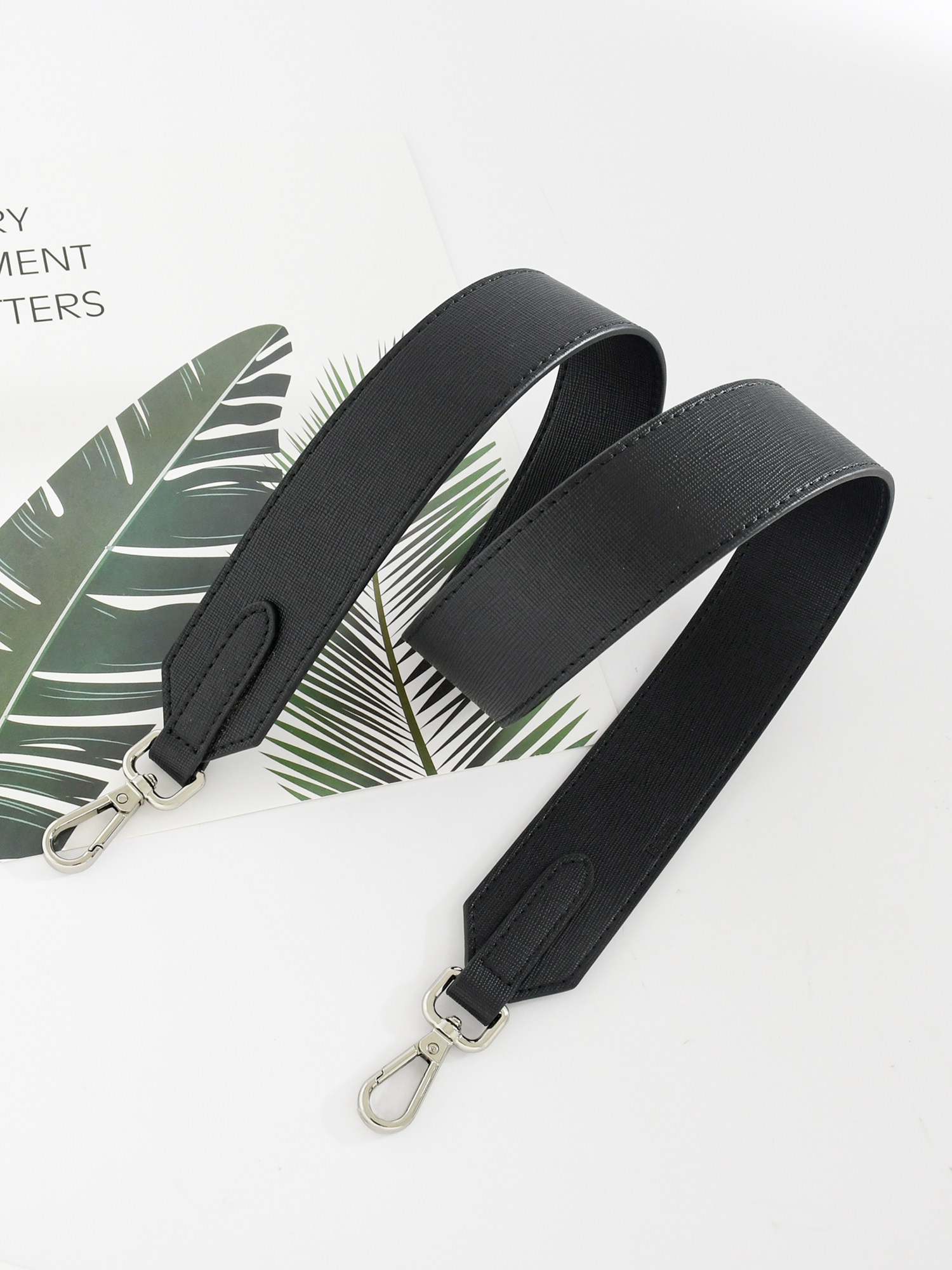 Suitable for Prada Killer Bag Shoulder Strap Replacement, Prada Bucket Bag Wide Shoulder Strap, Cross-Grain Leather Bag Strap Accessories