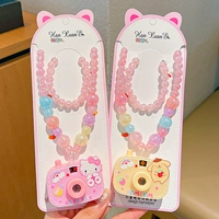 14#Katie Cat+Pudding Dog [Розовое ожерелье]