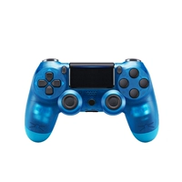 【Прозрачный синий】 PS4 Беспроводной Bluetooth Pass