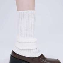 Boot leg warm calf zipper leg socks fat autumn and winter socks snow womens leg pile boot leg winter set