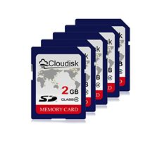 Cloudisk 5pcs SD Card 1GB 2GB 4GB 128MB Class6 Memory Card C