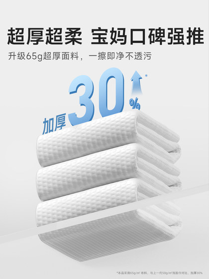 德佑婴儿湿巾小包便携新生儿手口专用湿纸巾宝宝用10抽*60包