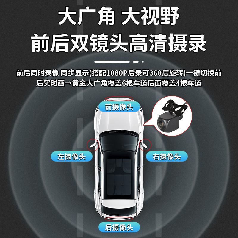 Buick Gl8 Envision Lacrosse Regal Excelle Encore Micro Blue Car Panoramic 360-Degree Imaging System Recorder