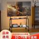 Bed Sheet Floor Stand, Movable Tv Stand, Floor-Standing Wheeled Cart 32-75