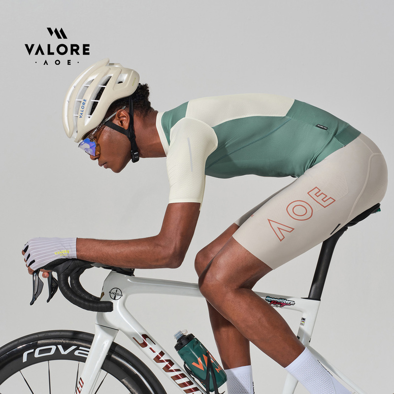 Valoreaoe Color-Blocked Men's Cycling Jersey Short-Sleeved Summer Quick-Drying Breathable Road Cycling Jersey 2026 New Style