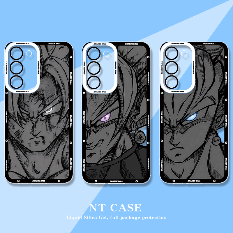 Sun Wukong Galaxy Samsung S25 S24 Phone Case S23 Ultra Compatible S21 Anime S20Plus Dragon Ball S22 Peripherals A73 A72 A71 Transparent A55 A54 A53 Vegeta A16 Male