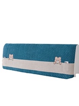 Library bedside backrest cover all-inclusive protective cover dust cover 2023 new wooden bed 1.8 meters bedside cover to cover the ugly