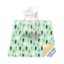 HappyFlute Splat Mat for Under High Chair Arts Crafts Washab