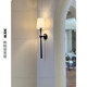 Vc1:1Dover American Retro Wall Lamp French-Style Living Room Bedroom Bedside Lamp Vintage Staircase Corridor Aisle Light