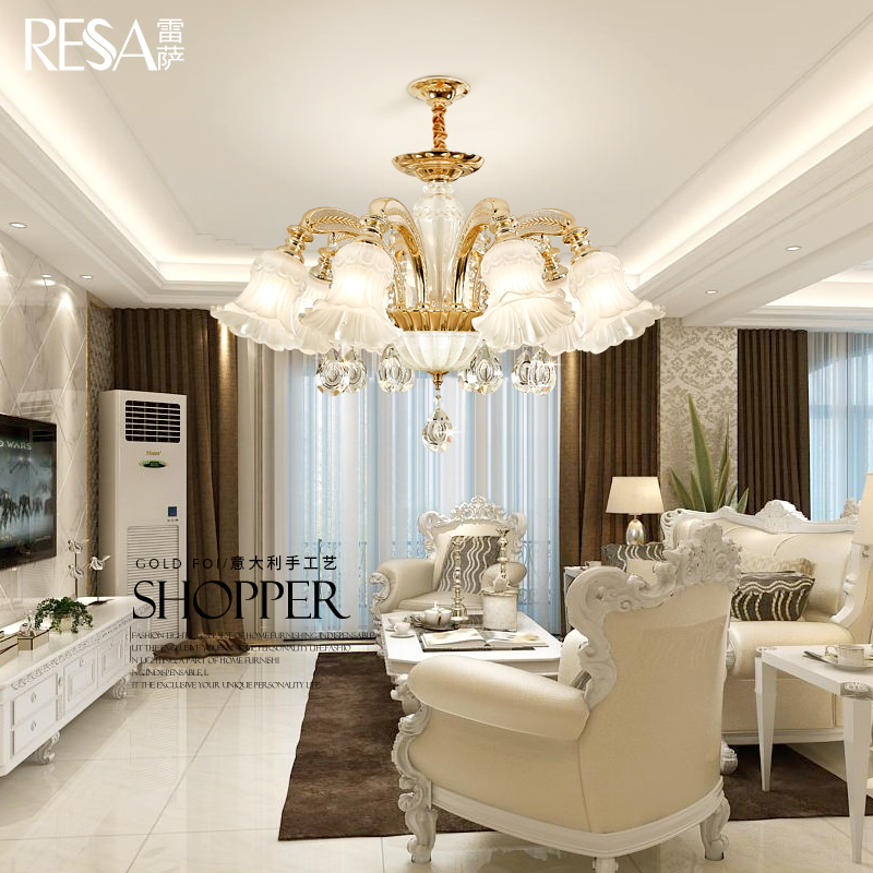 Usd 434 53 European Chandelier Living Room Lamp 2019 New Luxury
