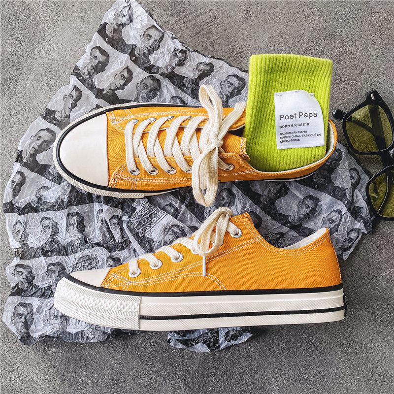 Allstar Converse 1970S Low-Top Canvas Shoes for Men, Classic Style, Men's and Women's Sneakers, Korean Style Versatile Casual Shoes