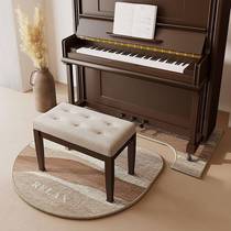 Professional soundproofing and shock-absorbing carpet upright piano silencer pad piano stool thickened foot pad sound-absorbing and heat-insulating floor mat shelf