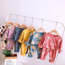 2PCS Childrens Four Seasons Long sleeved Comfortable Full P