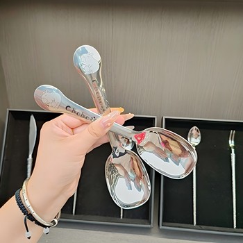 18/10 stainless steel kapi fulu spoon fulu full spoon two packs