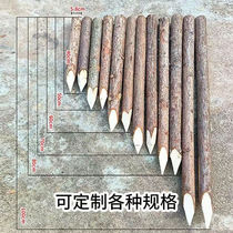 Fir wood piles pine wood piles larch river piling wood landscaping support poles fir wood semi-finished products and processing