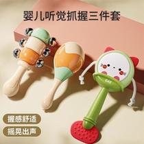 Drums can bite 0 year old newborn baby toy children shake drum toys early training to shake baby in June