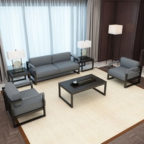 Mu Zhexi office furniture office sofa simple modern fabric sofa guest reception personalized sofa removable and washable