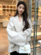 Double-Sided Wool Coat 2025 Autumn and Winter New Style Petite Scarf Collar Loose Silhouette High-End Wool Coat for Women