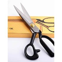 Japanese steel tailors scissors for clothing cutting black 8 inches 9 inches 10 inches 11 inches 12 inches cloth cutting household large scissors white