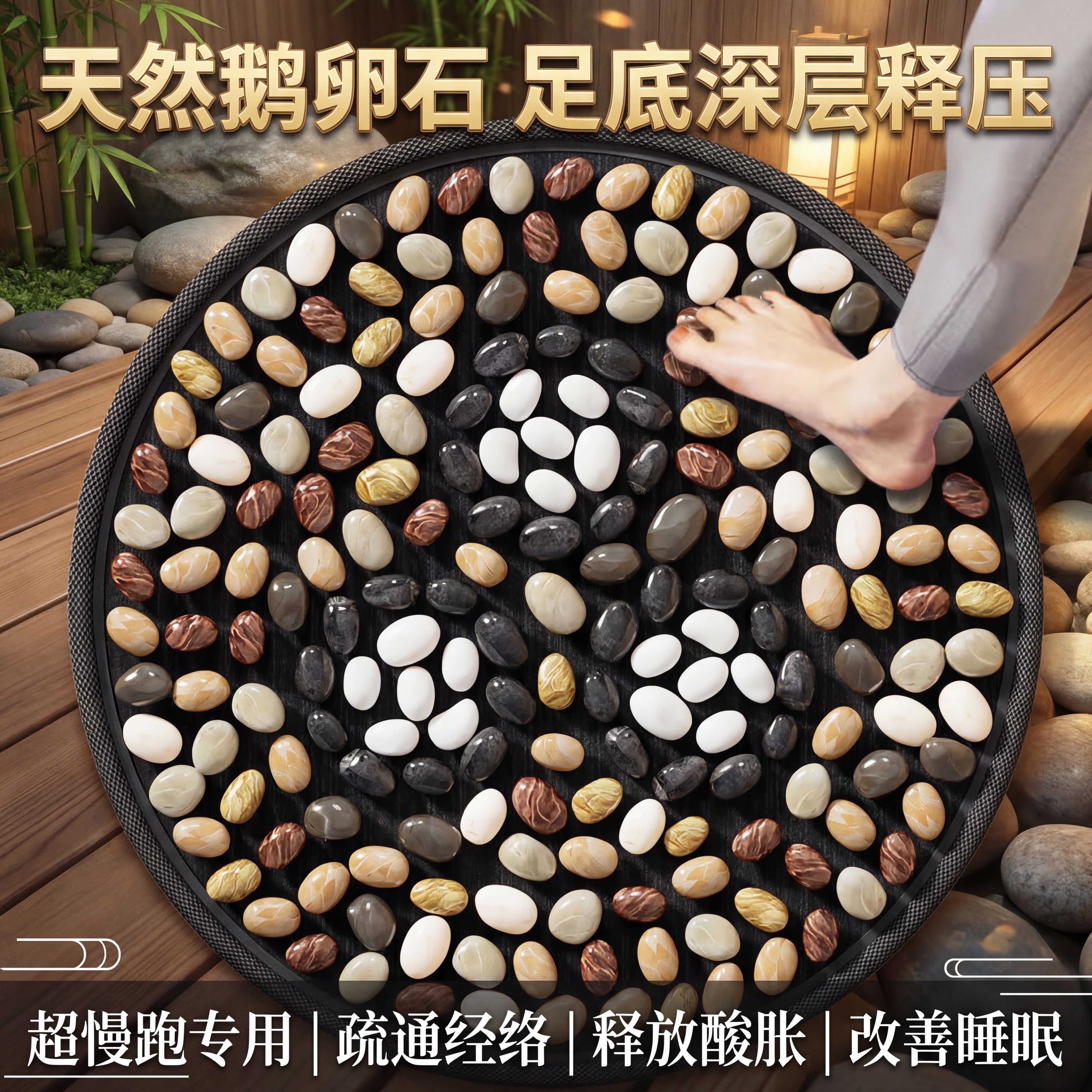 在家享受中医足底按摩🌿 德国指压板通经络养生神器👟-足底按摩垫-淘宝好物网