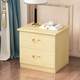 W9YX simple bedside table pastoral solid wood storage cabinet wardrobe European style chest of cabinets simple floor cabinet mini modern