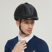 Bachilong equestrian helmet mens and womens equestrian hat spring and autumn knight riding equipment breathable sweat-absorbent horse supplies