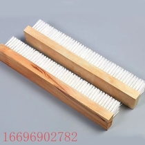 Wood board brush PVC board brush nylon row brush anti-static industrial machinery dust removal wood cleaning board brush