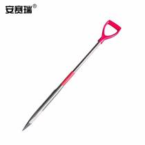 Ansery ice hammer manual three-edged ice pick winter catching ice chisel ice breaking tool ice drill large three-edged 7112