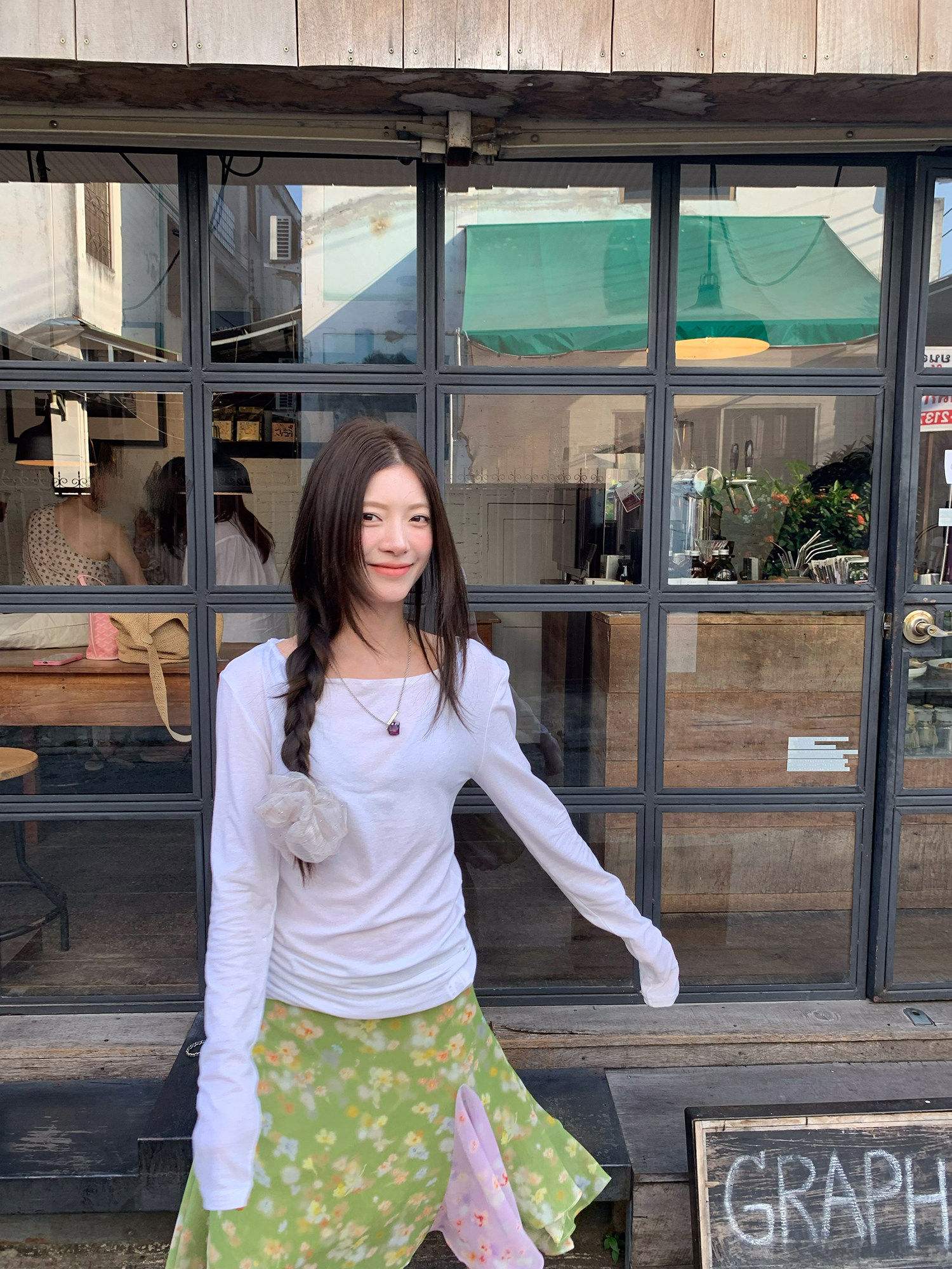 牙套大汪 【Облачная карамель】 Солнцезащитная футболка с капюшоном и длинными рукавами