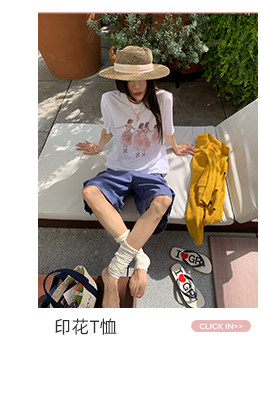 【小蓝莓】Плотные винтажные сине-фиолетовые свободные капри с большими карманами