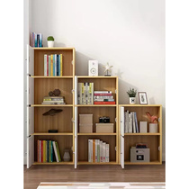 Spot Quick Hair Simple Children Cabinet Small Cabinet Bookcase Balcony Cabinet with lock minimalist Hyundai with door Free combined storage