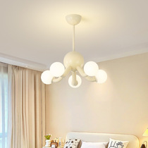 Style Cream Wind Master Bedroom Chandelier Children Room Lamps Modern Minima Creative Magic Bean Eye Care Home Restaurant Light