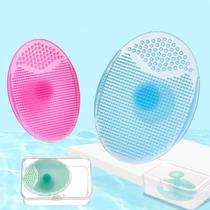 Newborn baby shampoo brush comb baby hair removal cradle cap round head soft silicone fetal fat removal shower hair)
