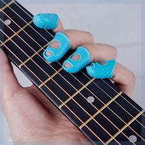 Guitar Finger Cover Guitar Silicone Left Hand Finger Silicone Finger Protector Beginner Practice String Finger Protector