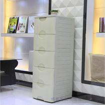 Kangjia Thickened Storage Cabinet Plastic Drawer Cabinet Organizing Storage Cabinet Baby Wardrobe Childrens Toy Cabinet Bedside Table