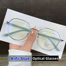 Unisex rendy Optical Spectacle Eyeglasses Female Anti Blue L