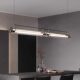 Designer Restaurant Chandelier, Industrial Style, Creative Dining Table, Island Bar, Studio, Long Bench, Glass Lighting Fixtures
