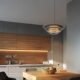 Nordic Minimalist Dining Room Lamp Modern Designer Model Room Hotel Bedroom Bedside Lamp Bar Table Round Chandelier