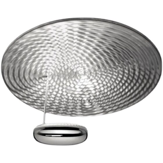 Italian Designer Pebble Ceiling Light, Round Bedroom Living Room Villa Diffuse Reflection Dining Room Bean Sprout Chandelier