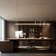 Modern Minimalist Nordic Pendant Light, Artistic Designer Personality, Restaurant Front Desk, Bar Counter, Island Counter, Long Strip Light