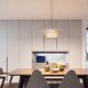 Nordic Minimalist Dining Room Lamp Modern Designer Model Room Hotel Bedroom Bedside Lamp Bar Table Round Chandelier