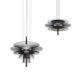 Postmodern Hollow-Out Suspended Art Ufo-Shaped Decorative Restaurant Chandelier Designer Creative Bar Lighting Fixtures
