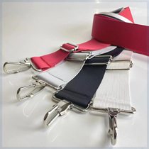 Snare drum strap 3 8cm 5cm wide drum strap white large snare drum strap school snare drum instrument accessories