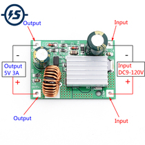 9V 12V 24V 36V 48V 72V 84V 120V to 5V 3A DC Step Down Module