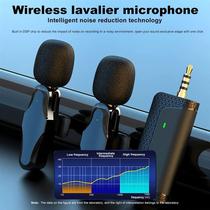 2023 K35Pro Wireless Lavalier Noise Reduction Microphone 3 5