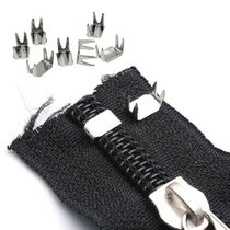 100Pcs Lot High quality Metal Zipper Stopper For Repair Zipp