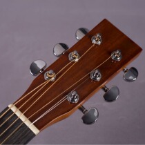 Folk guitar 41-inch glossy D-barrel notched spruce guitar unlabeled guitar entry-level student musical instrument direct sale