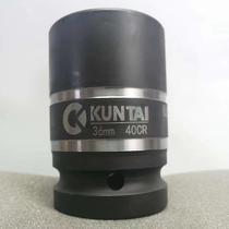 Delu 1-inch wind gun sleeve pneumatic four-corner electric wrench heavy-duty thickened special-shaped square hexagonal truck plate head