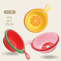 Baby washbasin cartoon thickened baby wash face wash butt small washbasin childrens household plastic small small basin